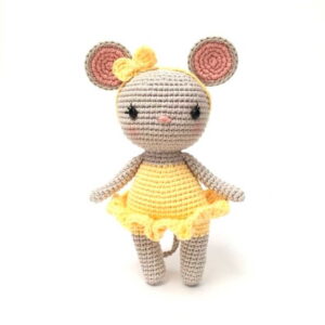 Receita Ratinha amigurumi