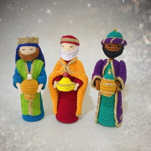 Receita Rei Magos Amigurumi