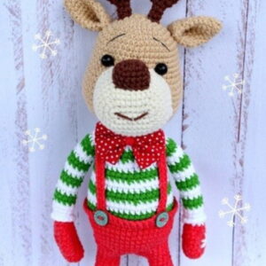 Receita Rena Amigurumi