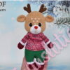 Receita Rena Amigurumi