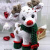 Receita Rena Natalina Amigurumi
