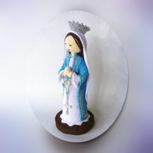Receita Santinha Maria Amigurumi