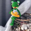 Receita Sapo Amigurumi