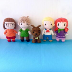 Receita Scoob Doo Amigurumi