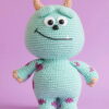 Receita Sulley Amigurumi