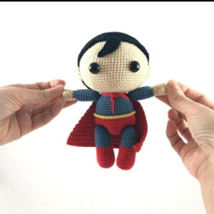 Receita SuperMan Amigurumi