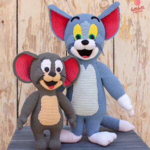 Receita Tom e Jerry Amigurumi