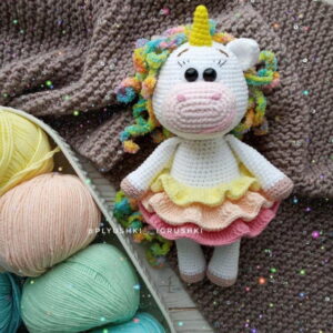 Receita Unicornio Amigurumi
