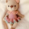 Receita Ursa Bailarina amigurumi