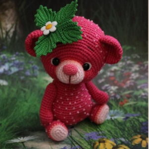 Receita Ursinha Amigurumi