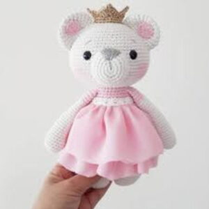 Receita Ursinha Amigurumi