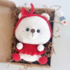 Receita Ursinha Amigurumi