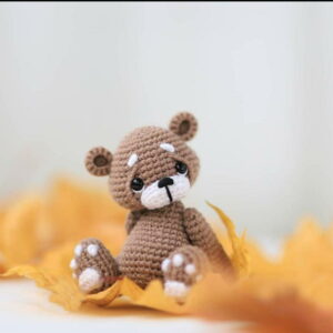 Receita Ursinho Amigurumi