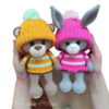 Receita ursinhos Amigurumi