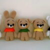 Receita Ursinhos Amigurumi
