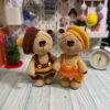 Receita Ursinhos Amigurumi