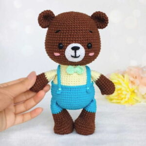 Receita Urso Amigurumi