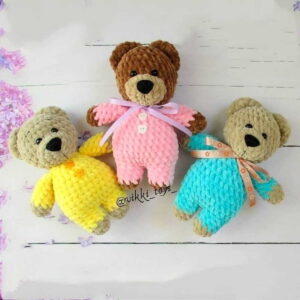 Receita Urso Amigurumi