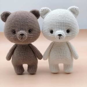 Receita Urso Amigurumi