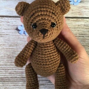 Receita Urso Amigurumi