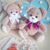 Receita Urso Amigurumi