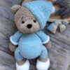 Receita Urso Dorminhoco Amigurumi