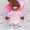 Receita Urso Dorminhoco Amigurumi