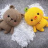 Receita Urso E Pintinho Amigurumi