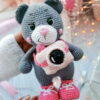 Receita Urso Fotografo Amigurumi