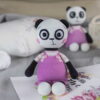 Receita Urso Panda Amigurumi