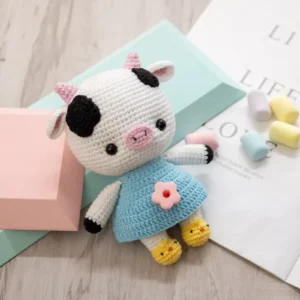 receita-vaca-amigurumi-vaca