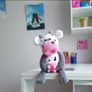 Receita Vaquinha amigurumi