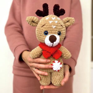 Receita Veado Amigurumi