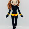 Receita Viuva Negra Amigurumi