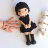 Receita Wandinha Amigurumi