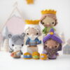 Receita Rei Magos Amigurumi