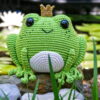 Receita Sapo Amigurumi