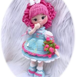 Receita Boneca Amigurumi
