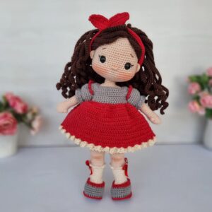 Receita Boneca Amigurumi