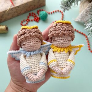 Receita Anjinhos Amigurumi