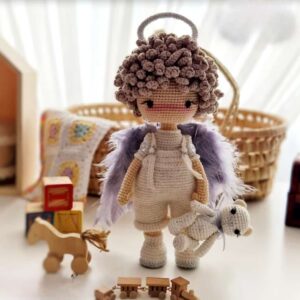 Receita Anjo Amigurumi
