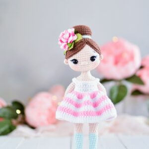 Receita Bailarina Amigurumi