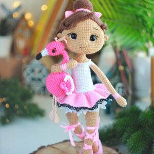 Receita Bailarina Amigurumi