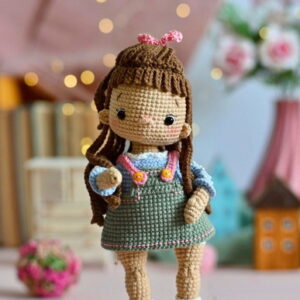 Receita Boneca Amigurumi