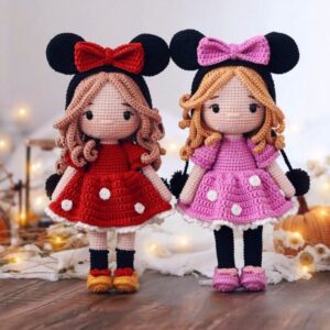 Receita Boneca Minnie Amigurumi