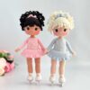Receita Boneca Patinadora Amigurumi
