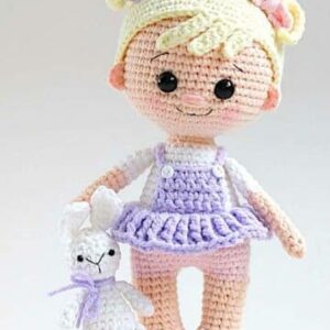 Receita Boneca e Coelho Amigurumi