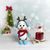 Receita Boneco de Neve Amigurumi