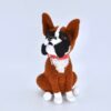 Receita Cachorro Boxer Amigurumi