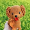 Receita Cachorro Poodle Amigurumi
